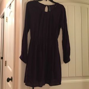 Deep purple dress 😍 so gorgeous