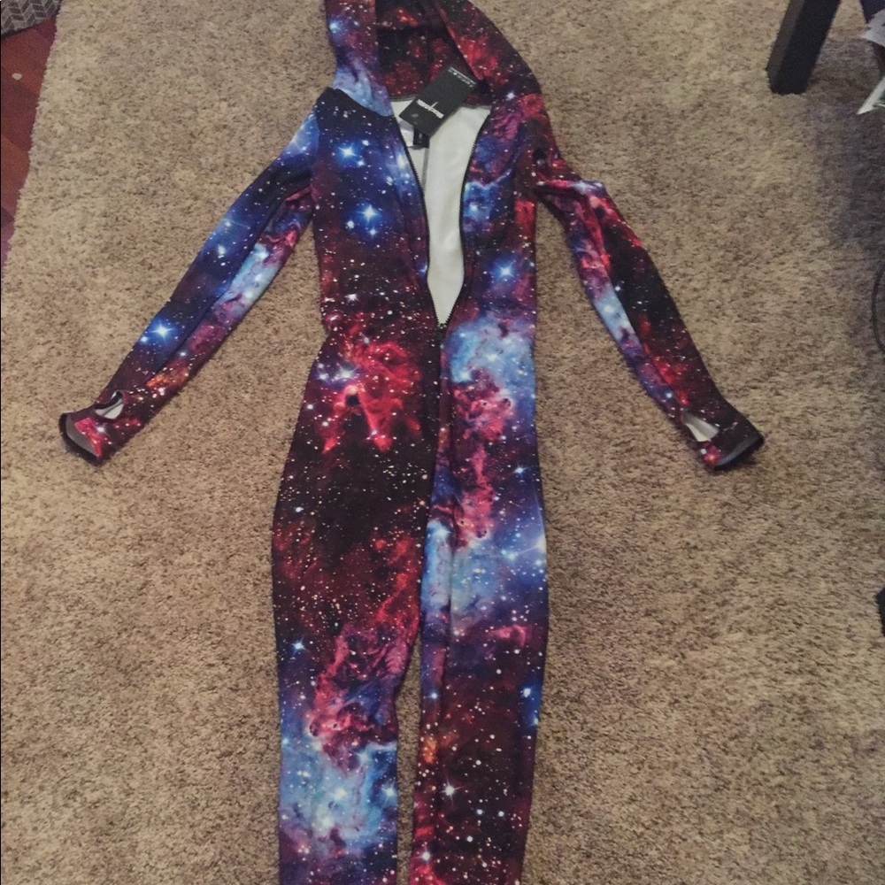 LAST CALL - NWT Black Milk Galaxy Snuggle Suit