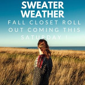 🍁🍂Fall closet roll out coming this Saturday!🍂🍁