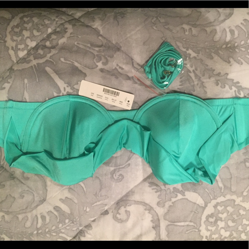 J. Crew ruffle underwire bikini top