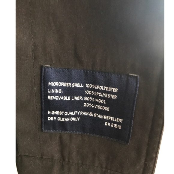 Men Chaps RL Microfiber& Wool Removable Liner Coat - Picture 4 of 8