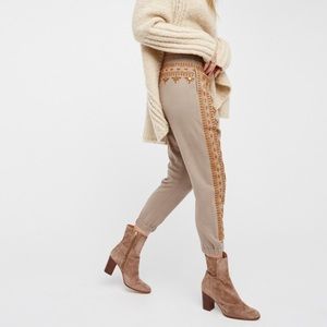 Free People One Three Wishes Sweatpants (Stone)