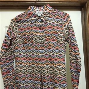 Ariat Aztec Print Western Shirt