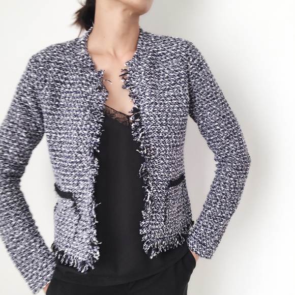 TAYLOR Tweed jacket Blazer. Classic modern style - Picture 2 of 7