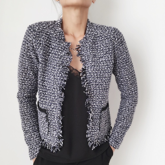 TAYLOR Tweed jacket Blazer. Classic modern style - Picture 3 of 7