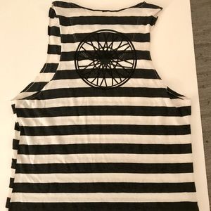 Soul Cycle striped tank