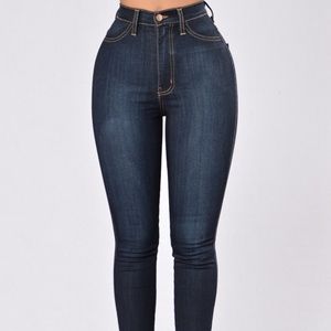 Classic High Waist Skinny Jeans