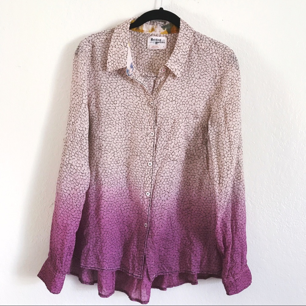 Holding Horses Arabel Ombré Button Down