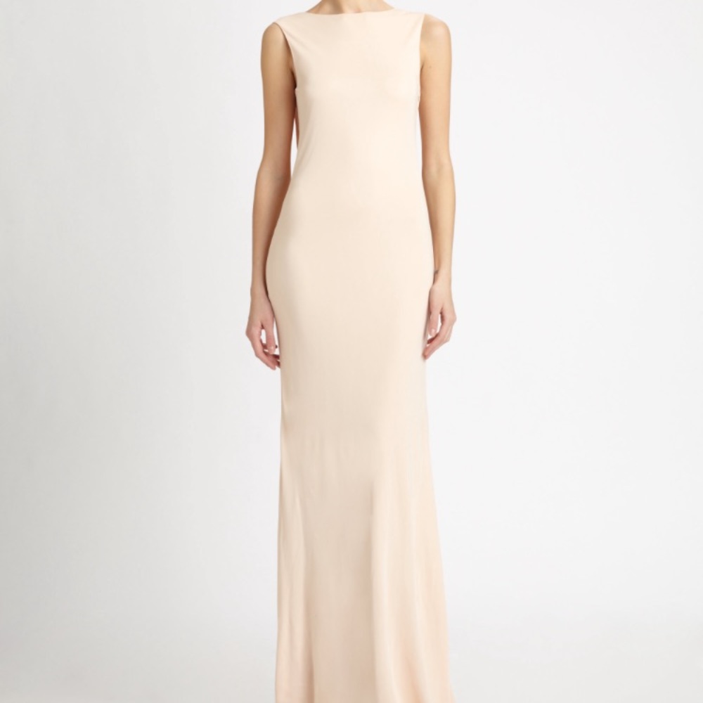 BLUSH BADGLEY MISCHKA GOWN