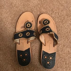 Navy/ Gold Jack Rogers