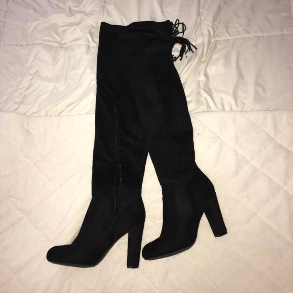 Black boots