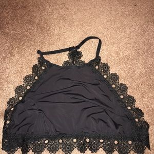 Aerie Black Bralette