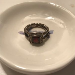 David Yurman Petite Albion Ring w/ Diamonds