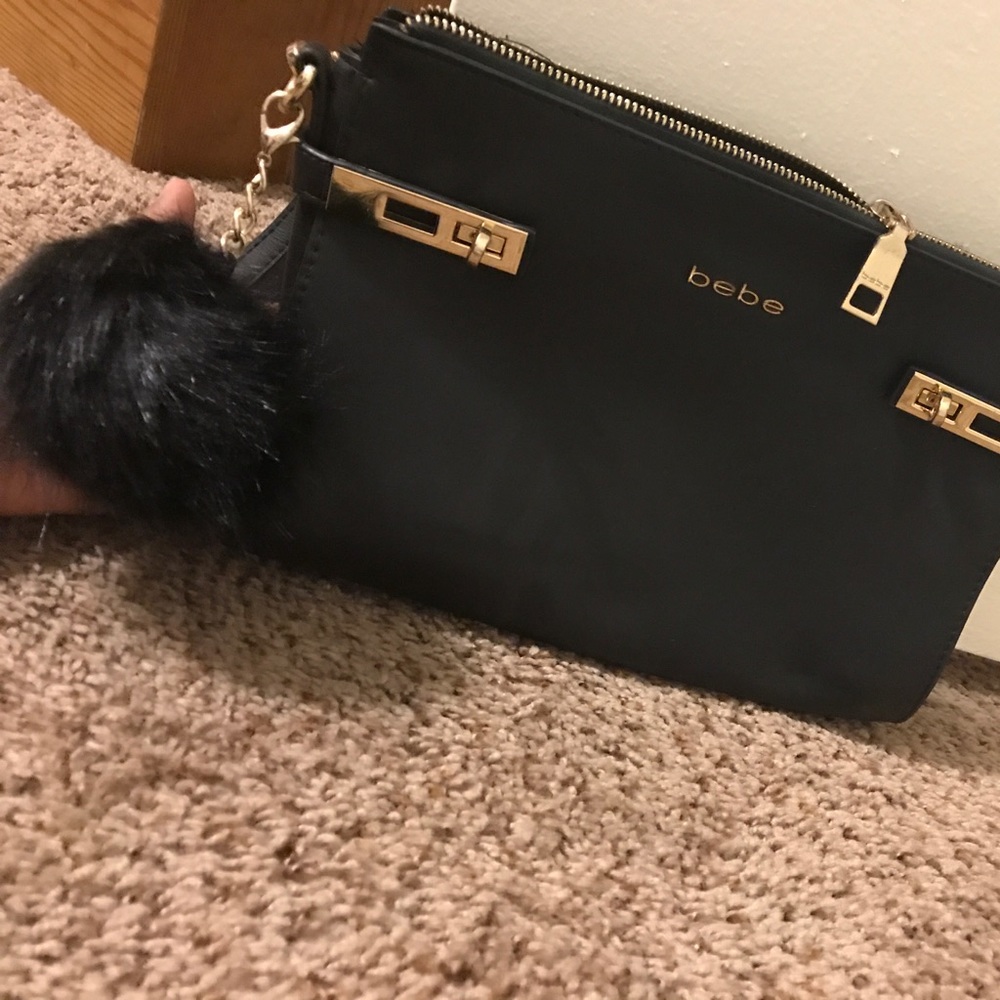 BEBE wristlets clutch purse