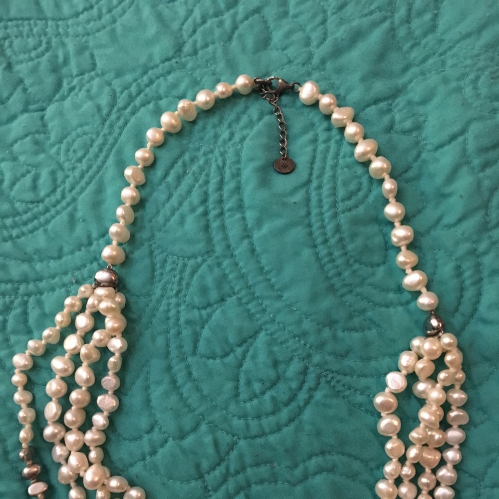 LAST DAY Silpada sterling silver Pearl necklace