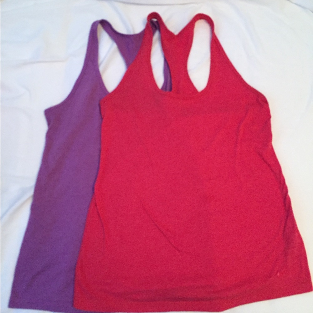 Lot of 2 Nike Razorback Tanks
