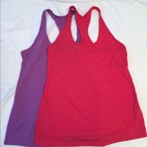 Lot of 2 Nike Razorback Tanks