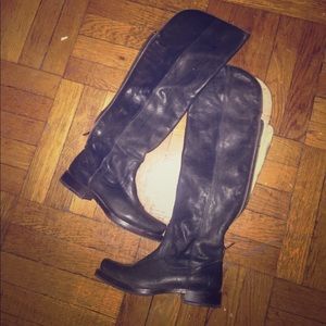 Frye over the knee boots