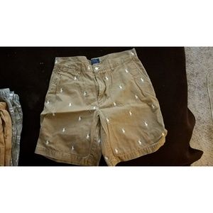 Khaki shorts. Polo Ralph Lauren