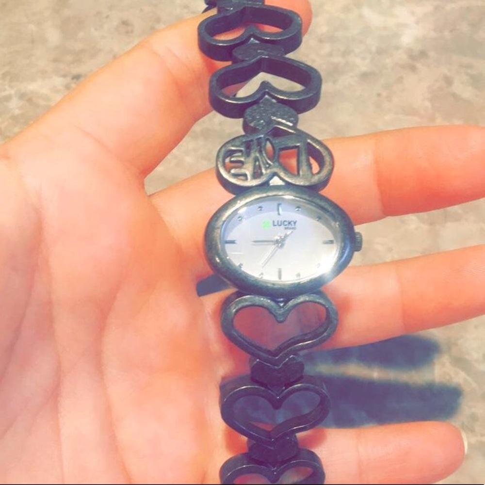 Lucky brand heart watch