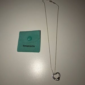 Tiffany & Co. Elsa Peretti open heart pendant