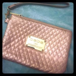 Gold Bebe Clutch