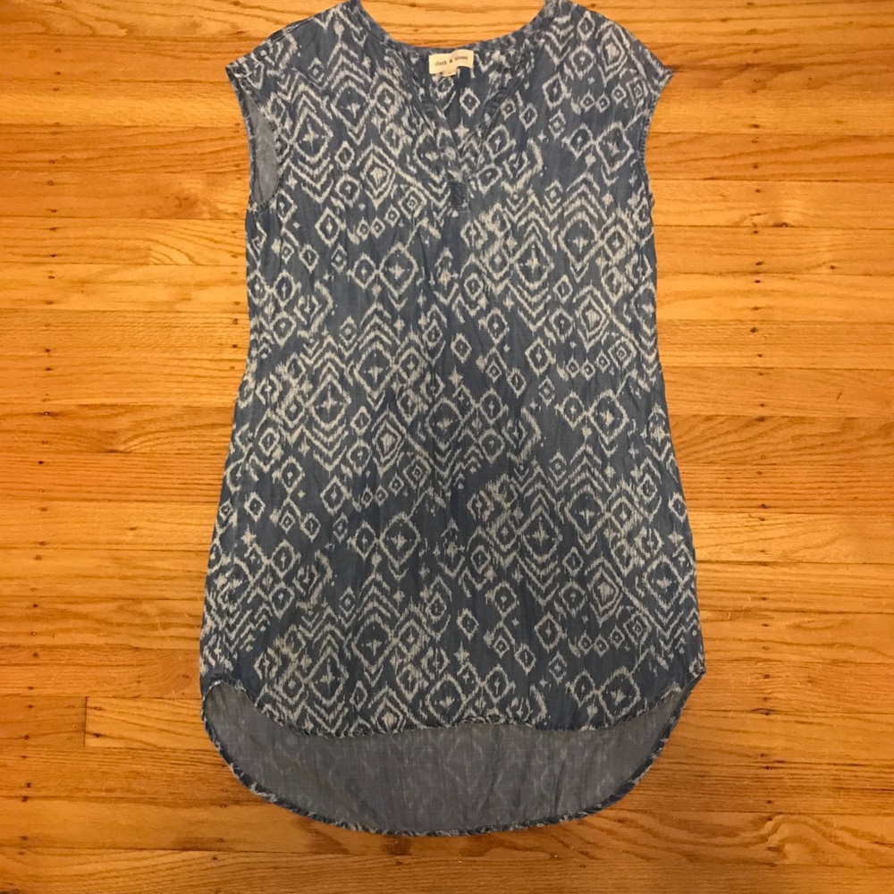 Washed Jean Dress
