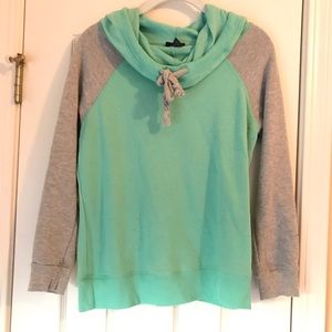 Sweater with cowl