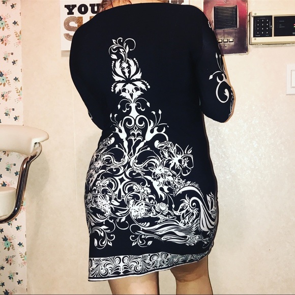 Wonderful black & white dress🛍 - Picture 1 of 4
