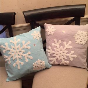Snow Flake Pillows