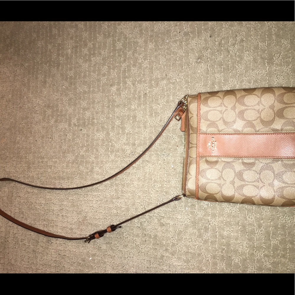Brown Coach Crossbody Bag