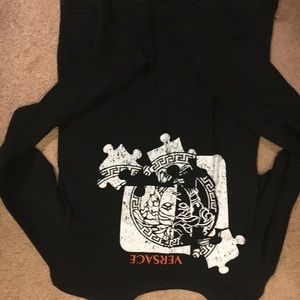 Men's Versace long sleeve tee