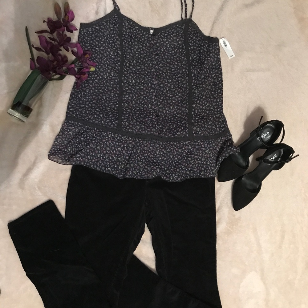 Old Navy Peplum sleeveless top