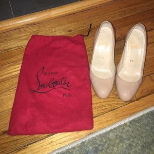 Christian Louboutin Nude Simple Pump 6 36