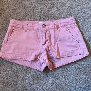 Peach shorts