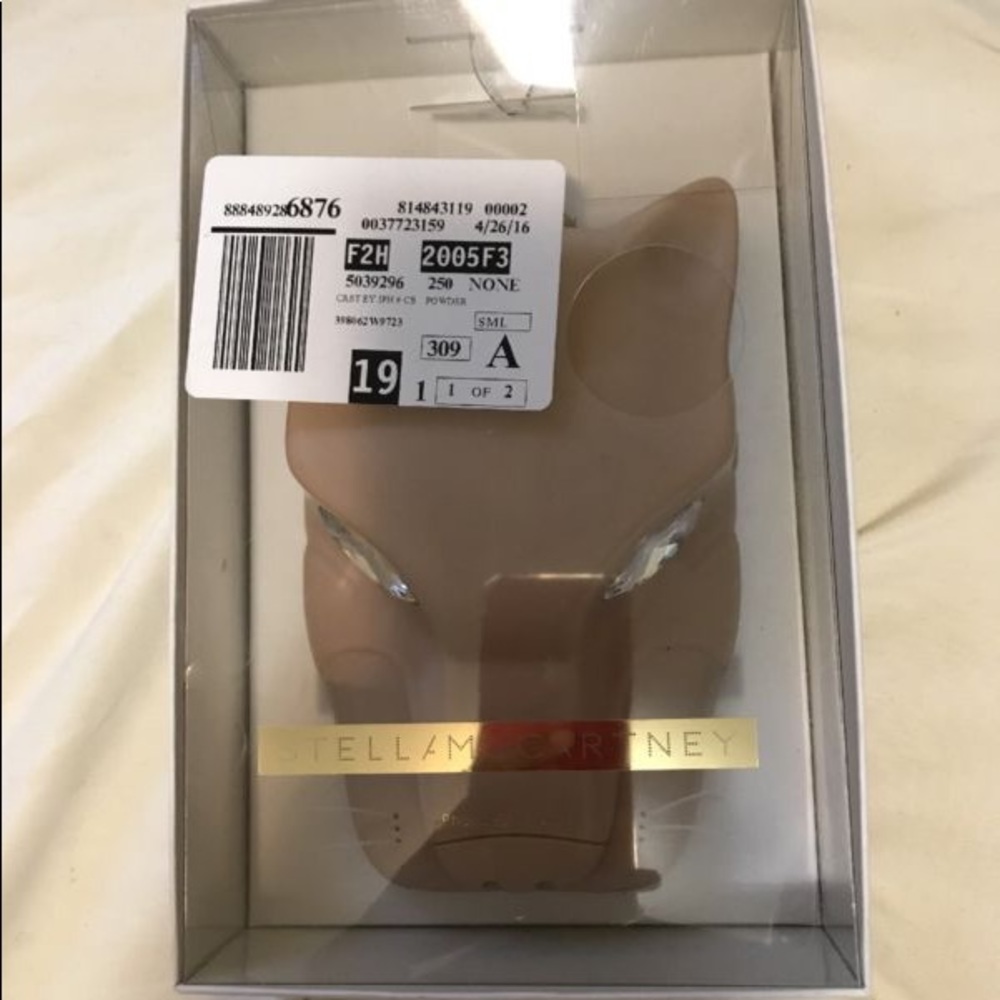 Stella McCartney jeweled Jaguar phone case