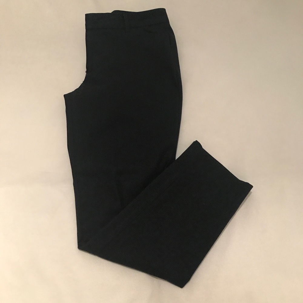 Navy Gap Slim Cropped Pants