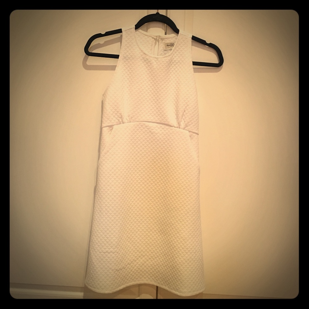 White cocktail dress