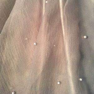 Custom Gray Pearl Tutu Petticoat Skirt