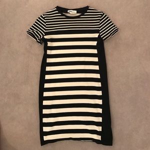 striped Zara mini dress