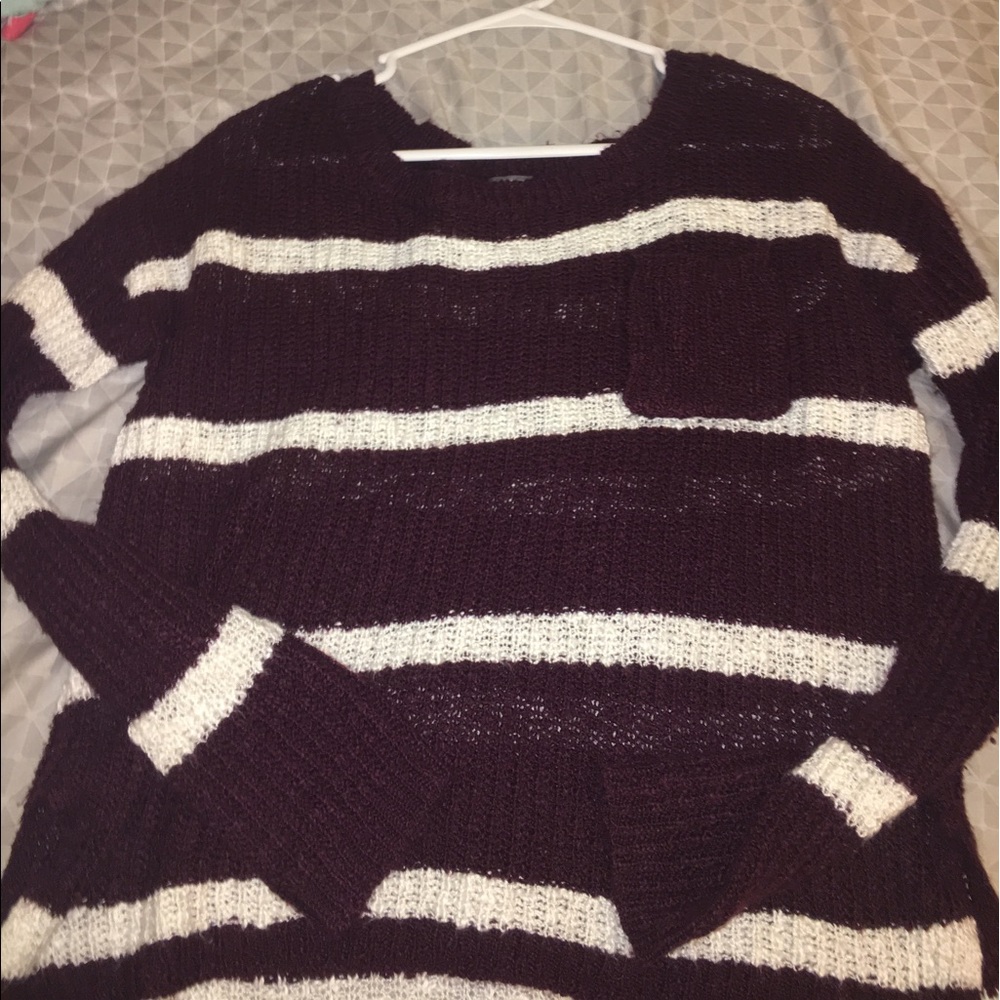 Striped sweater!