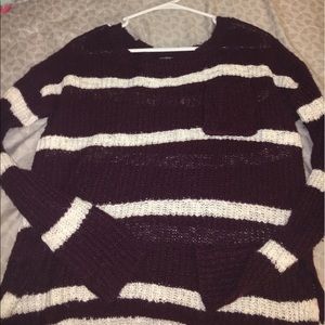 Striped sweater!