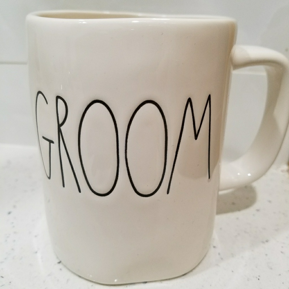 New Rae Dunn "Groom" mug