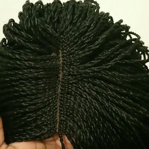 New Hand braided Twist WIG. No Shedding!