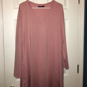 Simple rose dress.