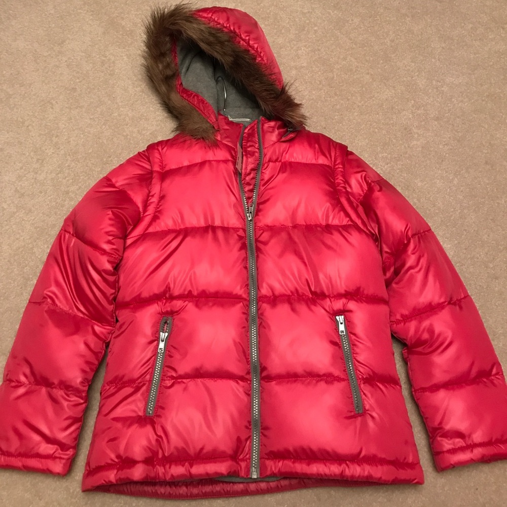 Mini Boden winter coat. New. Size 11-12 Y.