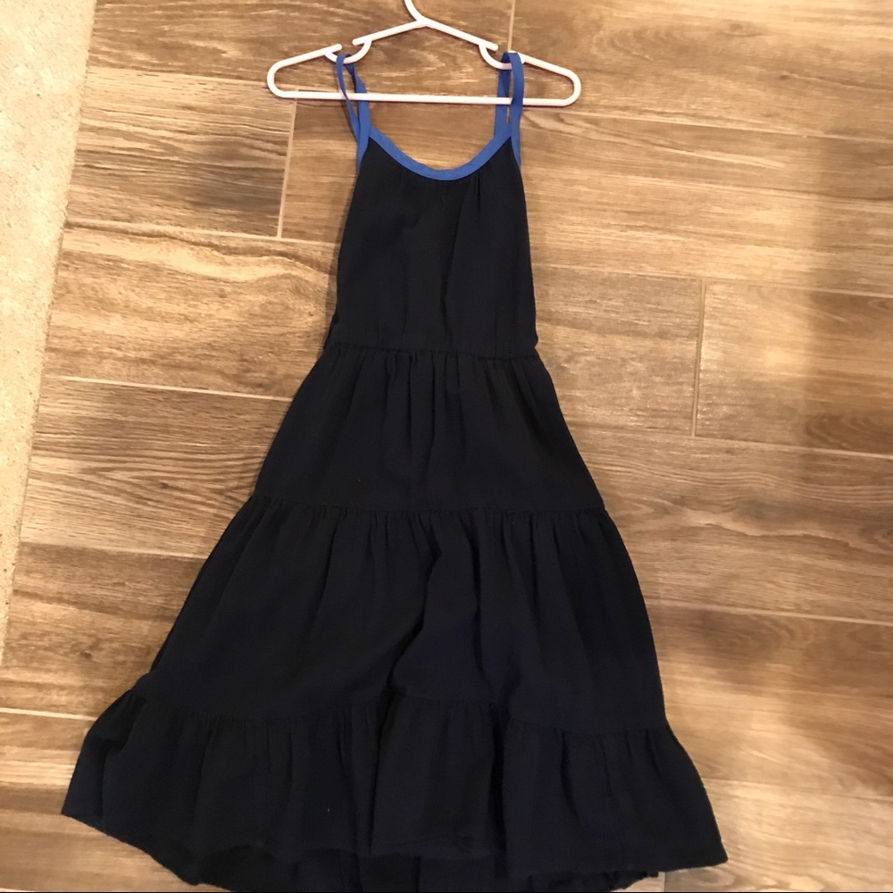 Jcrew Girls Navy Maxi Dress, size 8