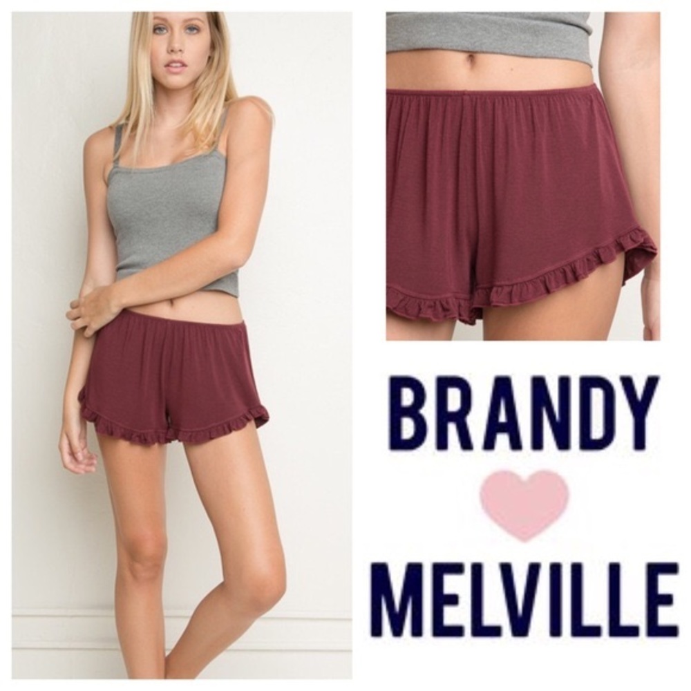 Maroon Shorts