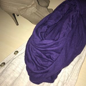 2 for $23 Royal purple infinity scarf