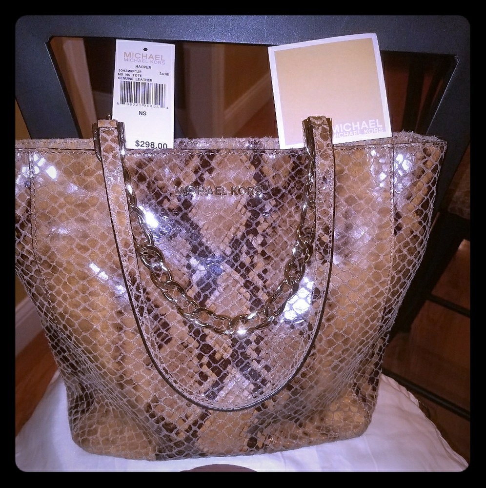 Michael Kors Leather Tote